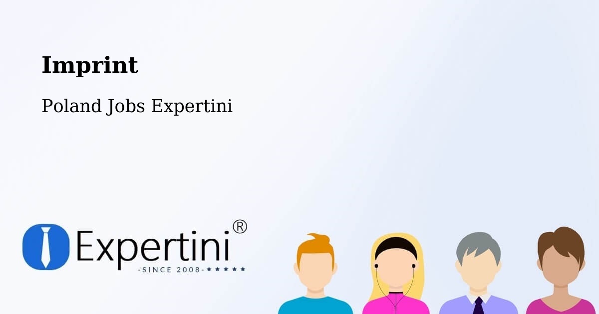 Imprint – Czerwonak - Poland Jobs Expertini
