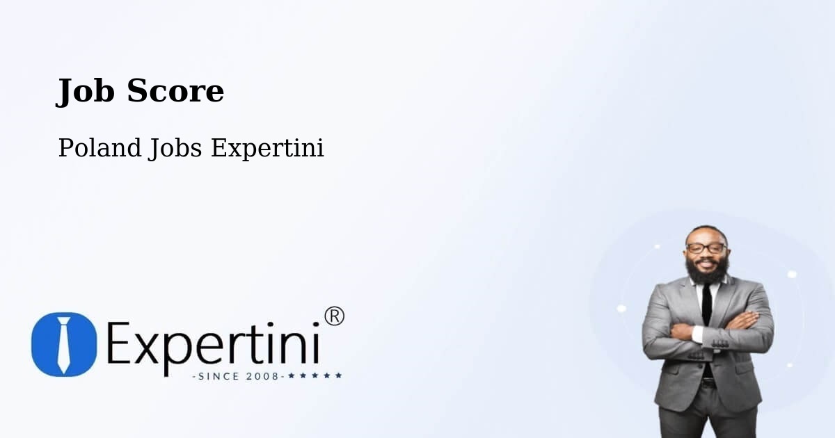 Job Score & Job Description Score Tool – Czerwonak - Poland Jobs Expertini
